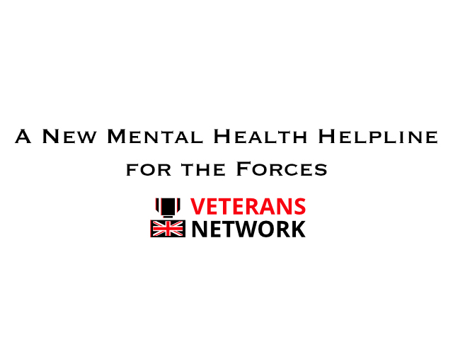 A New Mental Health Helpline for the Forces